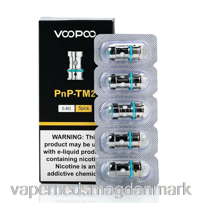 Vape Uden Nikotin Voopoo Pnp Erstatning Spoiler 0,8 Ohm Pnp-tm2 Mesh Spoiler